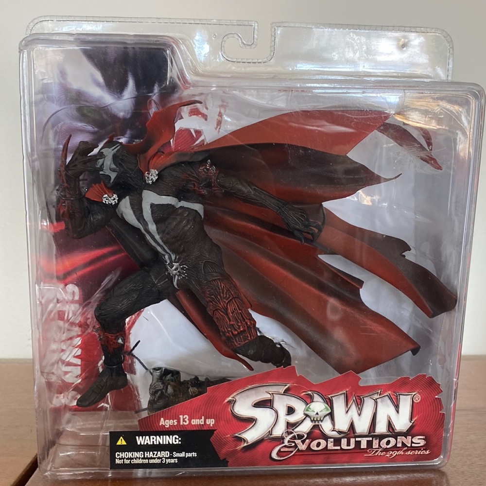 McFarlane toys SPAWN EVOLUTIONS SPAWN 9 - THE 29th SERIES RAR!